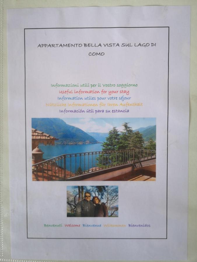 Appartamento "Bella Vista" Sul Lago Di Como Faggeto Lario Екстериор снимка